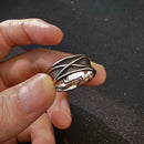 Anel em metal Goku Black Anime Dragon ball