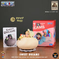 Action Figure membros do chapéu de palha dormindo Anime One piece