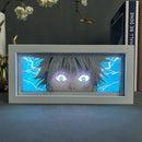 Light Box Led Papel 3D satoru gojo/ sukuna/ toji Anime jujutsu kaisen