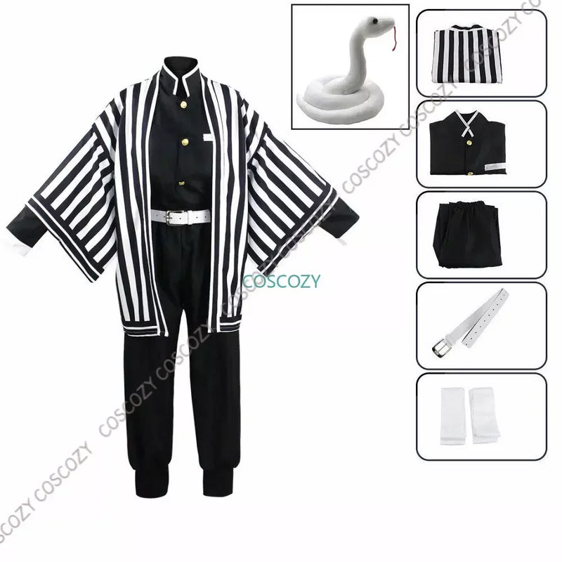 Cosplay Iguro Obanai Anime demon slayer