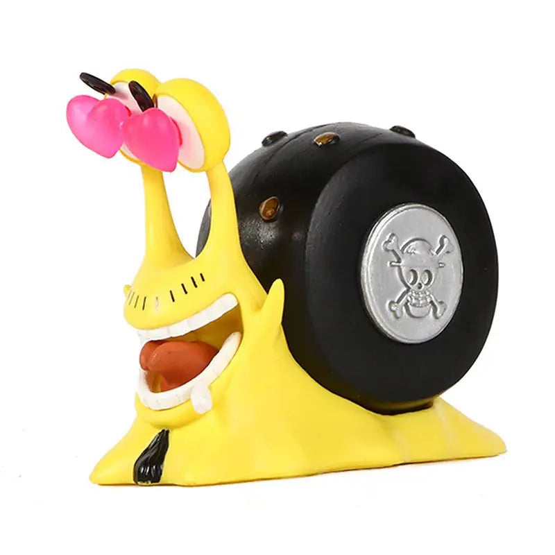 Action figure, Den Den, Mushi, Luffy, Ás, Zoro, Lei, Buggy, Anime One Piece