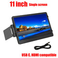 Laptop Dual Monitor Extensor de Tela, IPS LCD, 12 ", 1920x1080, HD, Tela para Macbook, Huawei