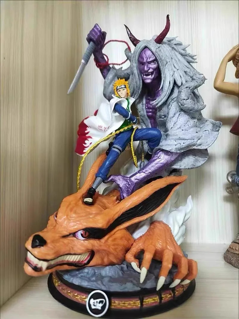 Action Figure Minato Namikaze para colecionador Anime Naruto 28cm