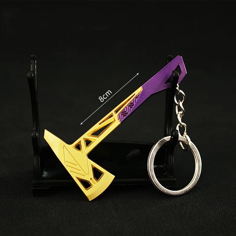 chaveiro karambit faca llavero metal Game Valorant
