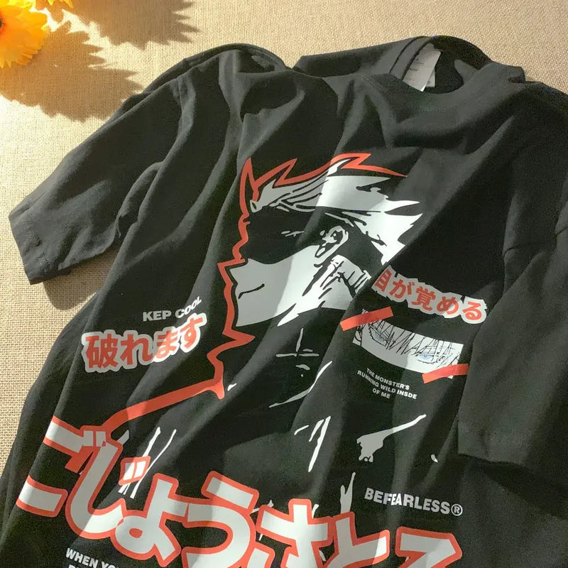 Camiseta Feminina Anime jujutsu kaisen