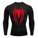 Camiseta Compressão masculina Homem Aranha de 2D