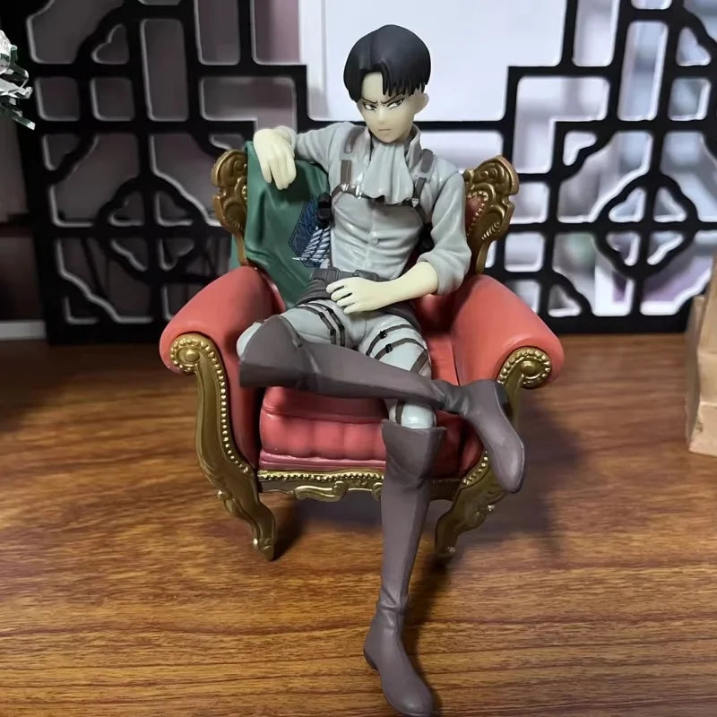 Action Figure Minas e Levi  Ackerman Anime Attack on Titan