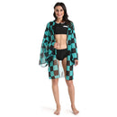 Biquíni Maiô Conjunto hashira Anime Demon slayer