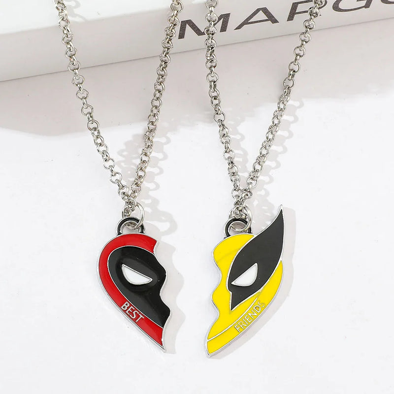 Colar Deadpool e Wolverine