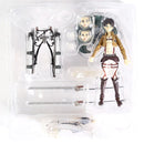 Action Figures Eren Jaeger,  Mikasa,Levi Ackerman Anime attack on titan