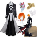 Cosplay Ichigo kurosaki versão shinigami Anime Bleach