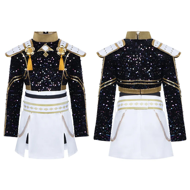 Cosplay rumi, mira & zoey Anime kpop huntrix Demon Hunters