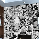 Papel de parede adesivo estilo manga 21x30cm 20/30/40