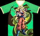 Camiseta esportes de futebol Anime Dragon ball
