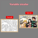 Quadro em led night Anime Demon Slayer :Kimetsu não Yaiba