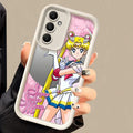 Capa Sailor Moon Tsukino Usagi Samsung Galaxy A56 A15 A16 A51 A73 A12 A13 A23 A35 A36 A53 A54 A26 A32 A34 A71