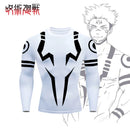 Camiseta compressão Sukuna 3d premium Anime Jujutsu Kaisen