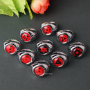 Anel Akatsuki Sharingan Rings Deidara Uchiha Itachi Anime Naruto