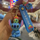 chaveiro mickey, stitch & xepa