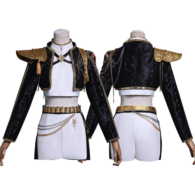 Cosplay rumi, mira & zoey Anime kpop huntrix Demon Hunters