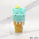 Action Figure Sorvete psyduck, bulbasaur, gengar, slowpoke snorlax, pikachu, pichu Anime Pokemon