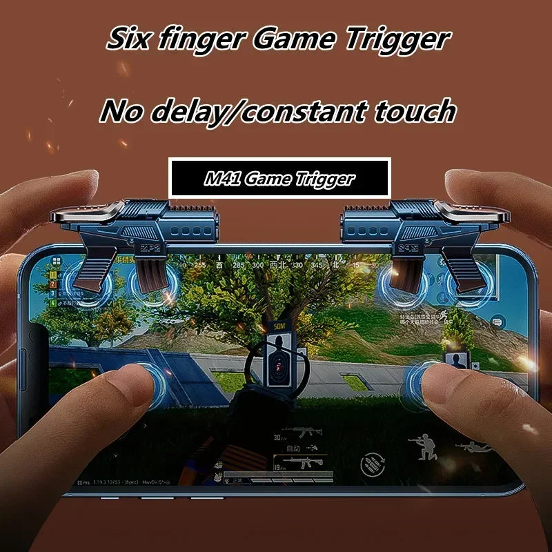 Gatilho Six Fingers Game Trigger M41 L1 R1 para iPhone Android