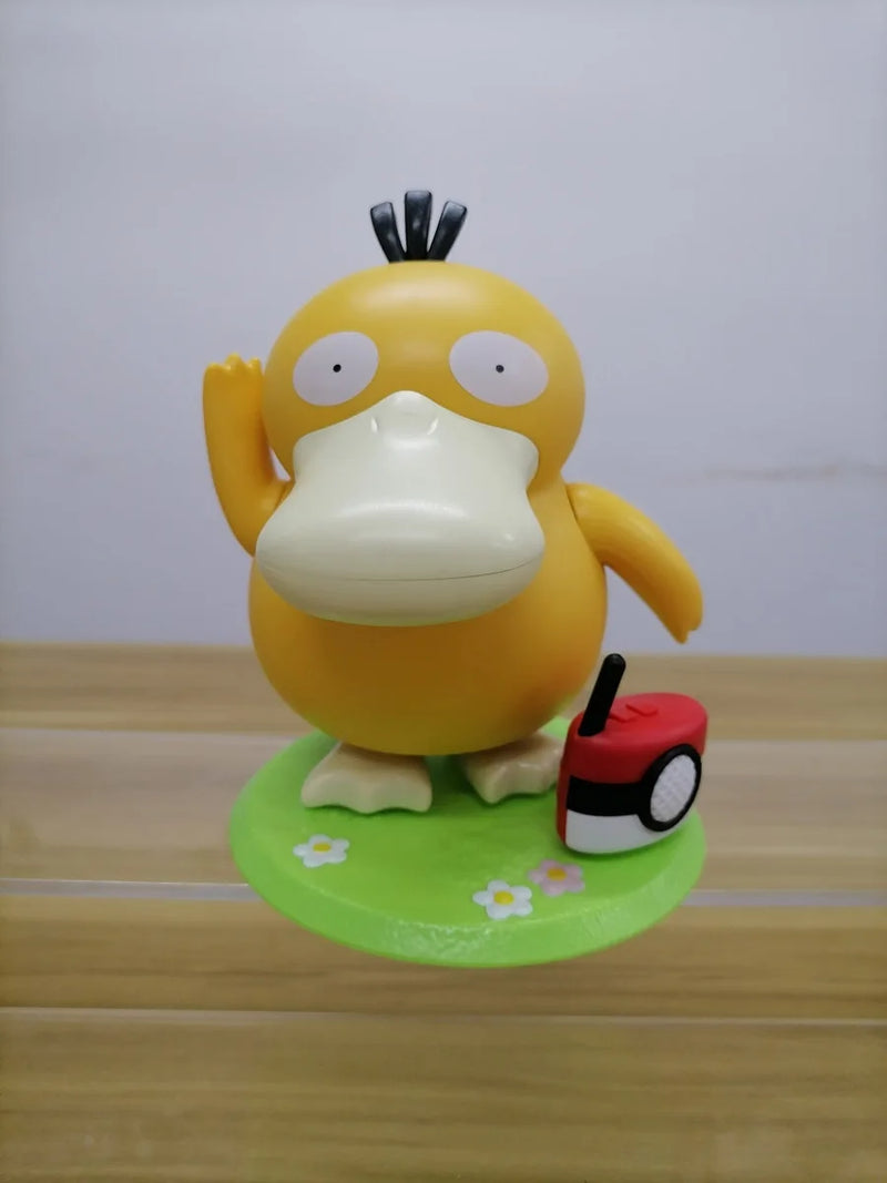 Pokémon Psyduck Anime Music Box para Crianças, Kawaii, Balanço Elétrico, Modelo Sonoro, Action Figure, Brinquedos de Bonecas, Dança, Canto, Presentes para Crianças