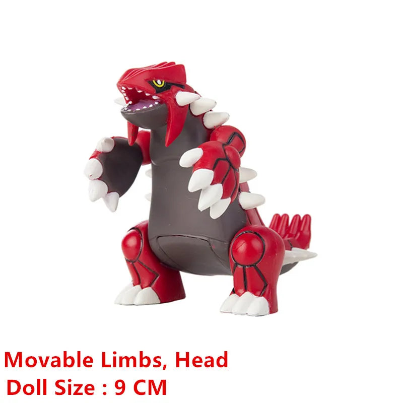 Action Figure Pikachu, Mewtwo, Charmander, Blastoise, Gurado Anime Pokemon, 4-13cm