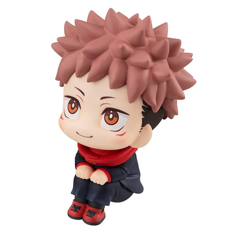 Action figure itadori yuji, gojo satori, fushiguro megumi, kugisaki anime jujutsu kaisen - 10 cm