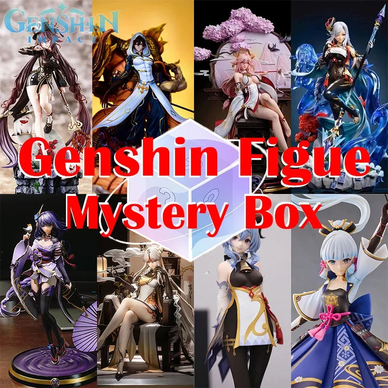 Caixa misterioca Action Figure Genshin Impact, 8-30cm