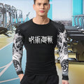 Camiseta compressão Anime jujutsu kaisen