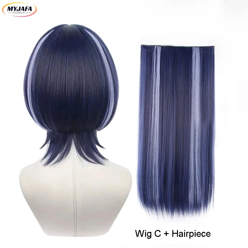 Peruca snezhnaya fatui balladeer Anime genshin impact