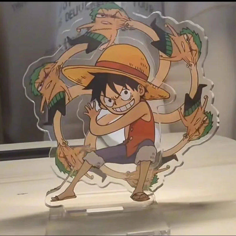 Luffy Acrílico girando Zoro Anime one piece