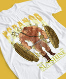 Camiseta Escanor pegado do Orgulho Anime Nanatsu no Taizai