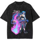 Camiseta jinx Anime Arcane