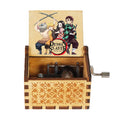 Caixa de música de madeira Anime demon slayer