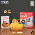 Action Figure membros do chapéu de palha dormindo Anime One piece