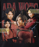 Resíduo limitado mal ada wong muito misterioso bootleg t camisa jogos waifu camisa presente para mulher e homem unisex