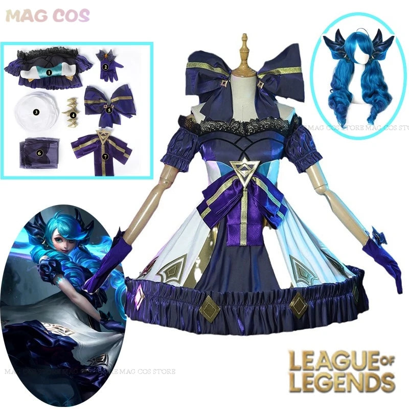 Cosplay Gwen Lolite Game LOL, League of Legends,
