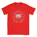 Camiseta Lobo Branco Serie The Witchers