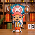 Pelucia Luffy, helicóptero, ás, roronoa, zoro, hastes Anime One piece 45cm