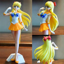 Action  Figura Glitter & Glamours Kaiou Michiru Tenoh Haruka Tomoe Hotaru Anime Sailor Moon -  23cm