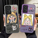 Capa Sailor Moon Para samsung galaxy a51 a52 a72 a56 a04 a05 a30 a50 a54 a55 a10 a20 a06 a07 a71 a02 a03
