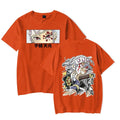 Camiseta Tengen Uzui Unisex estilo Harajuku Anime Demon slayer