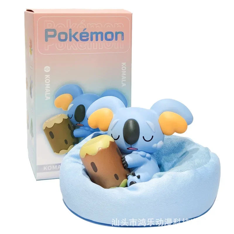 Pokémon Action Figure Dolls, Sleep Starry Dream Series, Pikachu, Jirachi, Eevee, Komala, Snorlax, Cartoon Birthday Gift Brinquedos