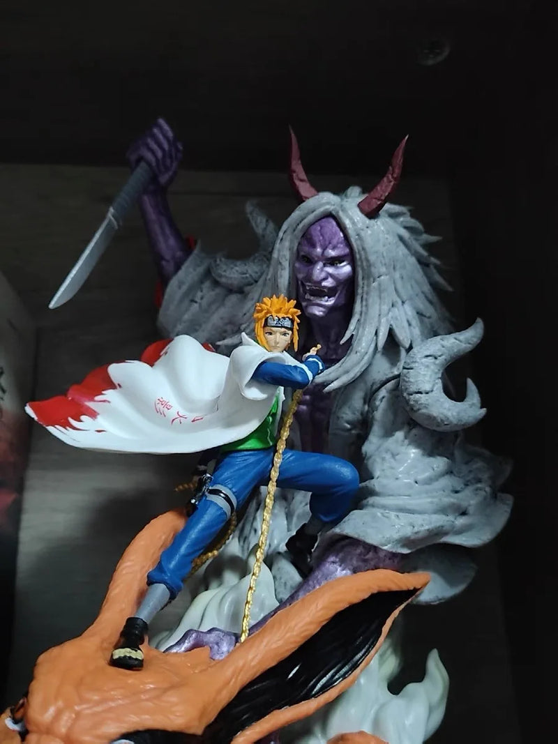 Action Figure Minato Namikaze para colecionador Anime Naruto 28cm