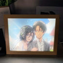 Quadro com pintura luminosa Anime Ataque em tita