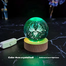 Luminaria Cristal Genshin impacto 4cm