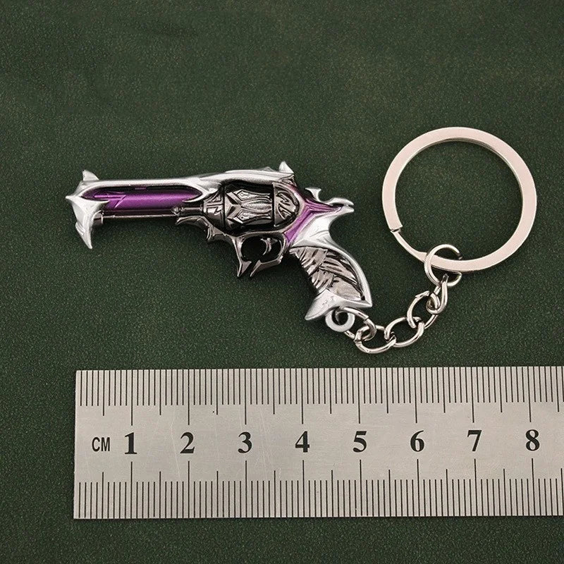 chaveiro karambit faca llavero metal Game Valorant