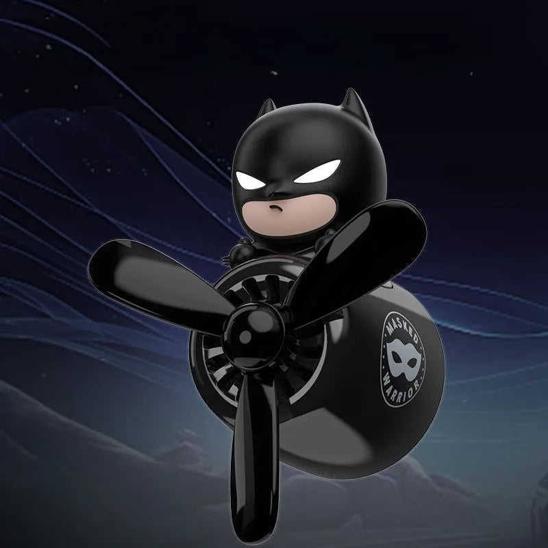 Liga da justiça batman personalidade criativa carro aromaterapia ar condicionado ventilação decoração carro perfume fragrância ornamento
